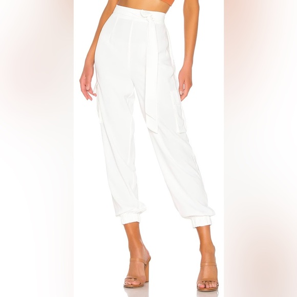 REVOLVE superdown Rachel Cargo Pant in White - Picture 3 of 13